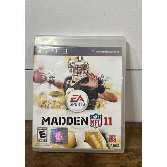 PlayStation 3 PS3 Madden 11 NFL Football With Manual - Picture 1 of 3